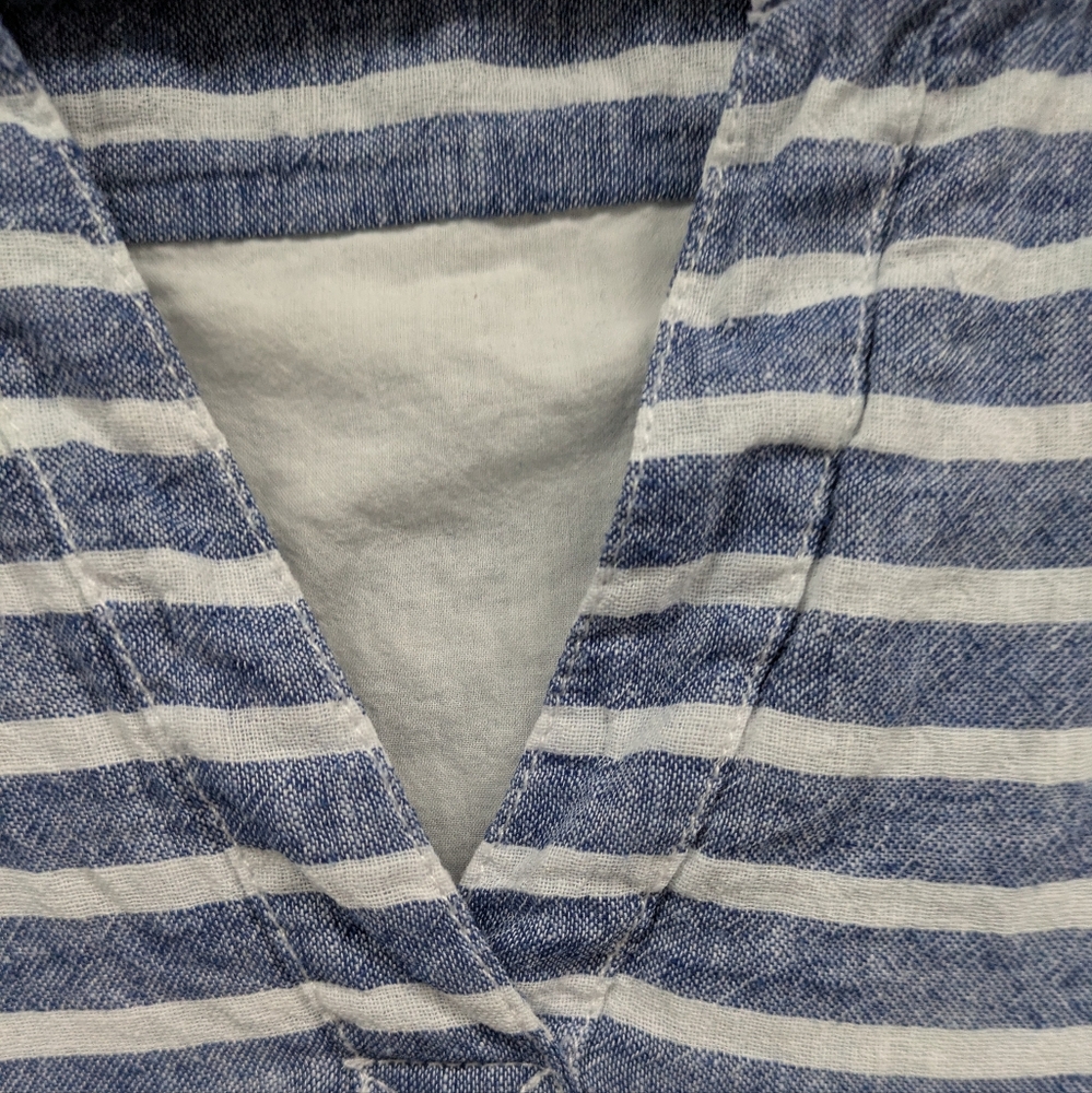 Beachlunchlounge Navy and White Striped Dress - Picture 3 of 7